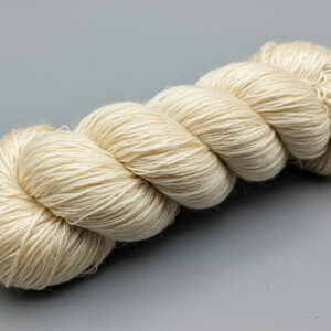 2 Ply Chinese Twisted Dupion Silk Yarn (Cream White)