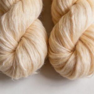 3 Count Silk Noil Yarn (White)