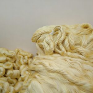 14-16 Denier Twisted Mulberry Silk Yarn (Yellow)